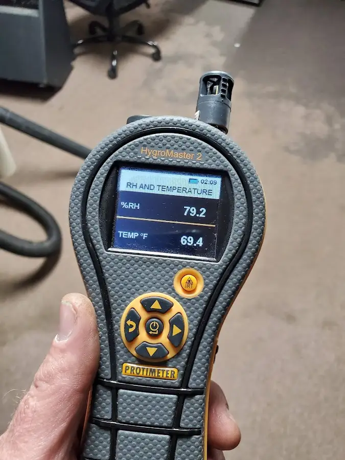 Moisture meter humidity assessment for Fire & Smoke Damage Restoration in Ormond Beach