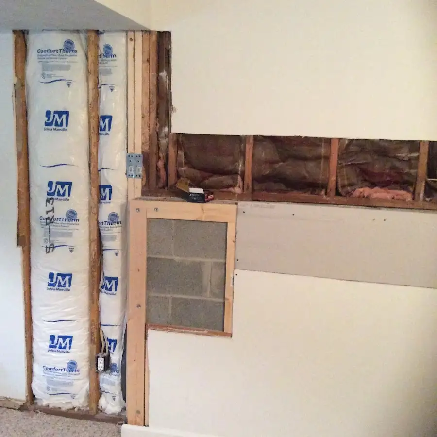 Wall insulation replacement during Structural Drying in Ormond Beach